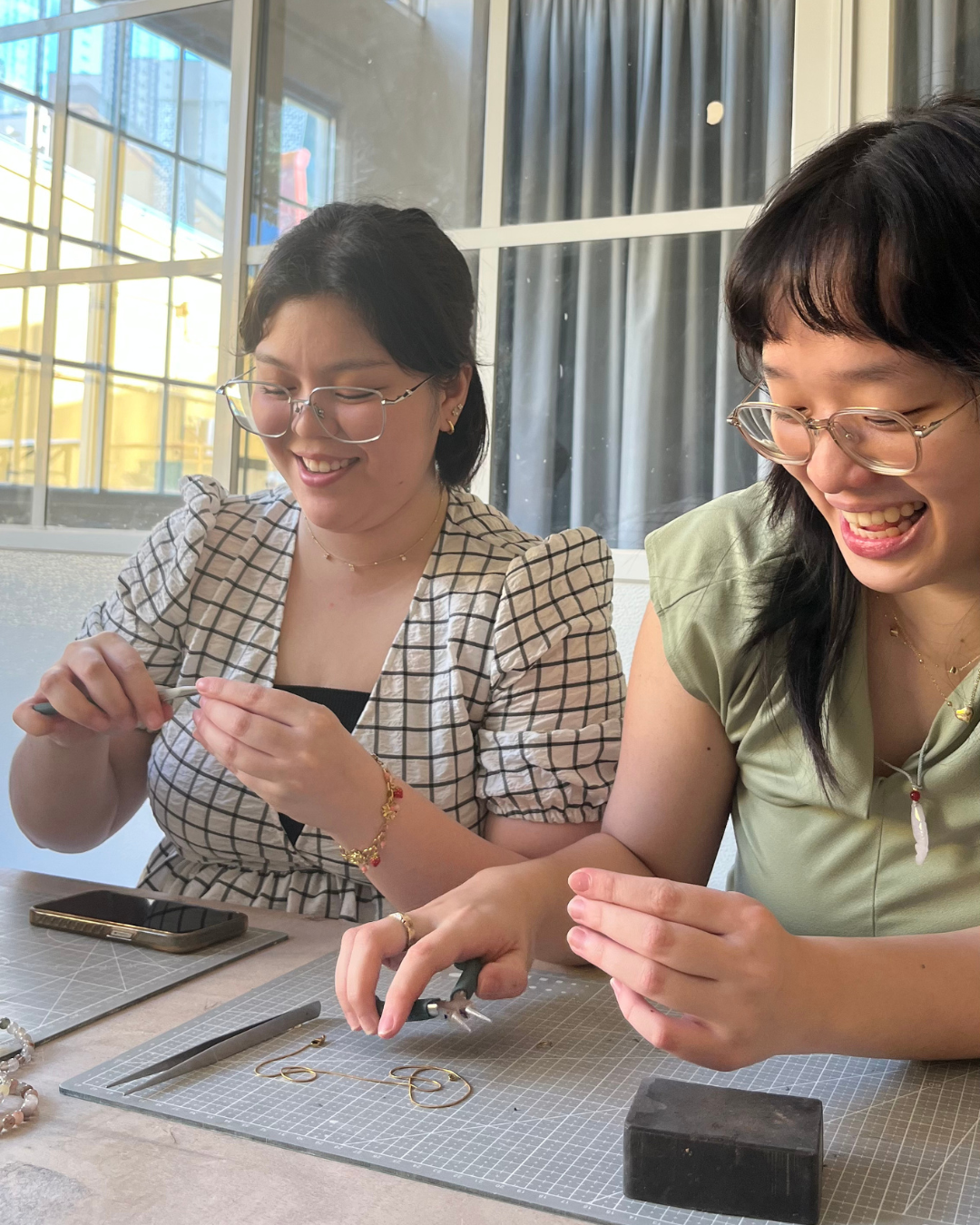 Bronze Gold Clay Jewelry Workshop