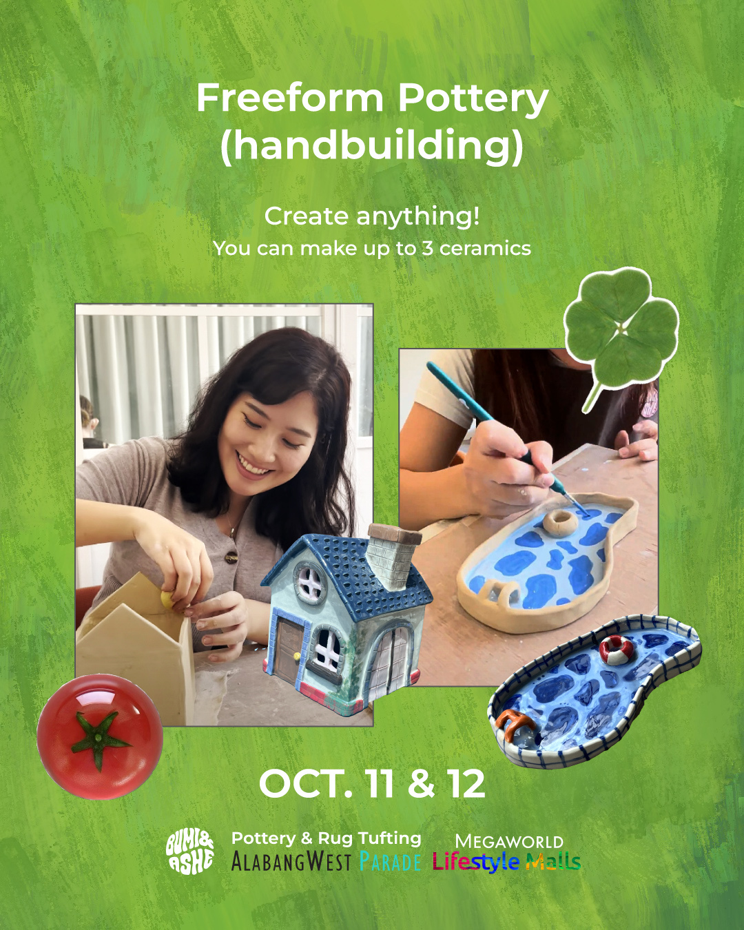 Pottery and Rug Tufting in Alabang West Parade