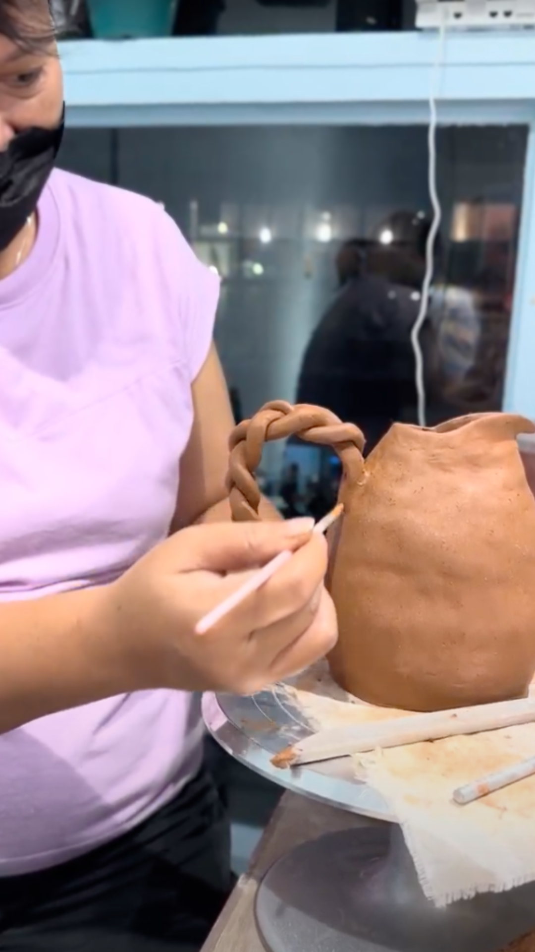 Free Form Pottery + Paint Workshop