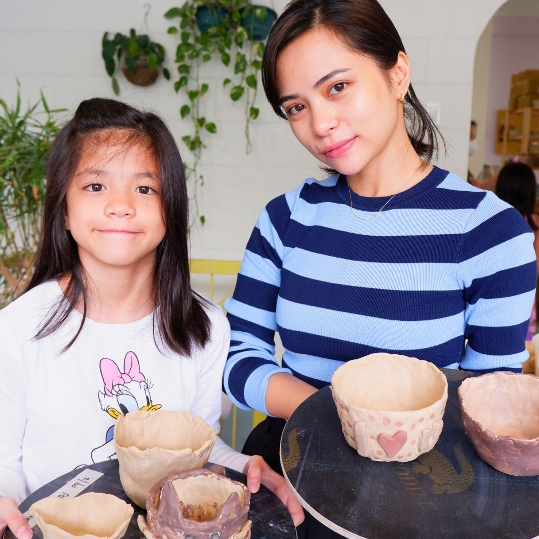 Kid+Adult Pottery Class Bundle 📍Cubao studio
