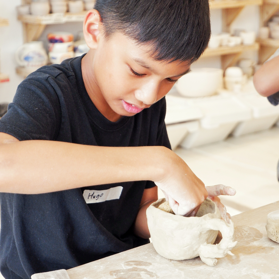 Kid+Adult Pottery Class Bundle 📍Cubao studio