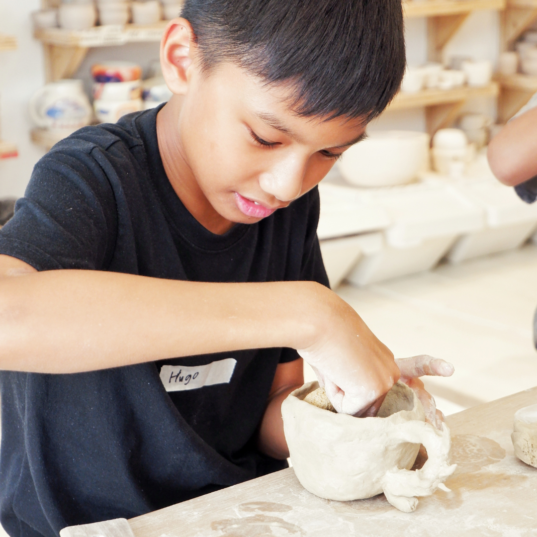 Kid+Adult Pottery Class Promo Bundle (Beginner-friendly)