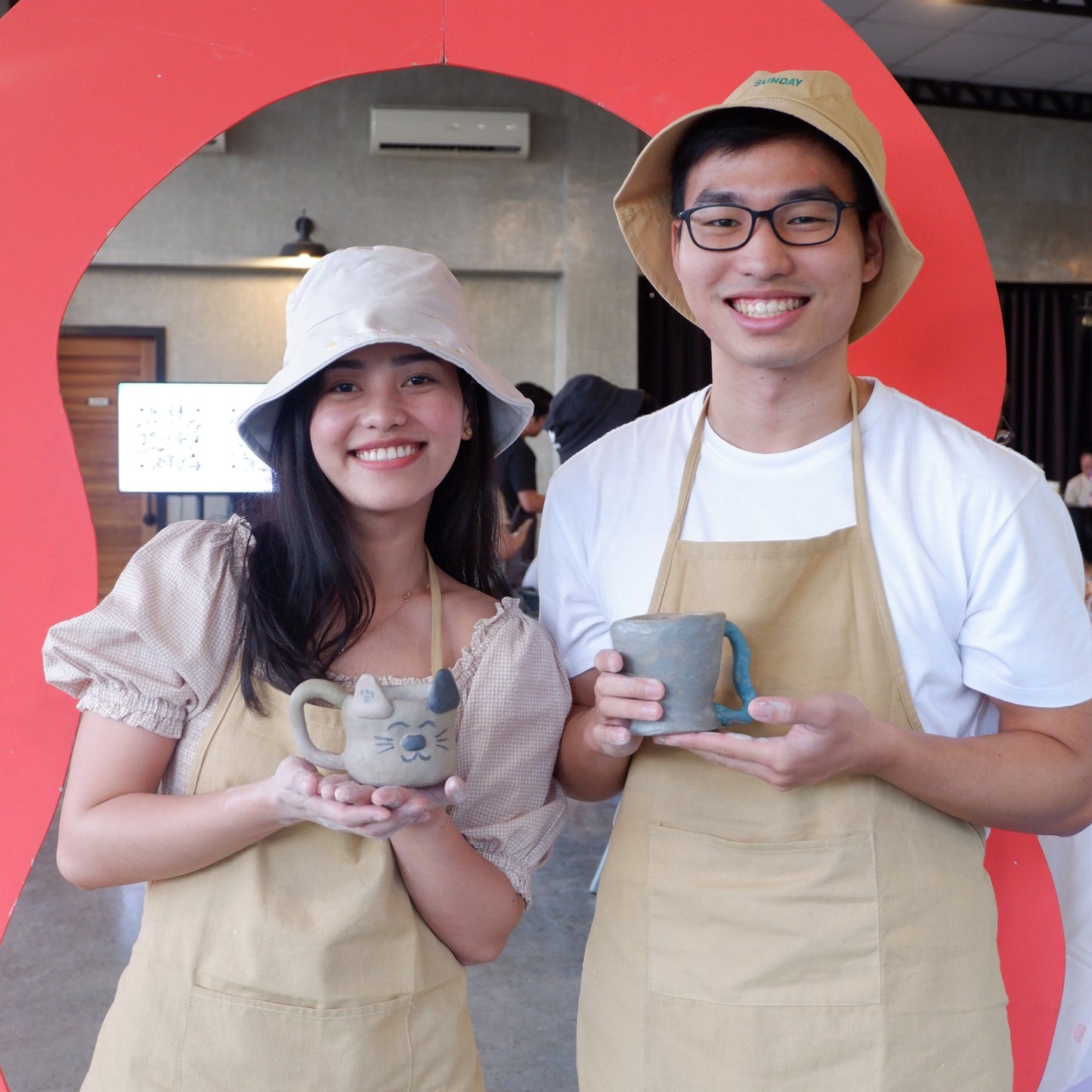 Mug & Rug Making at Saglit and Bad Eye Deli, Makati