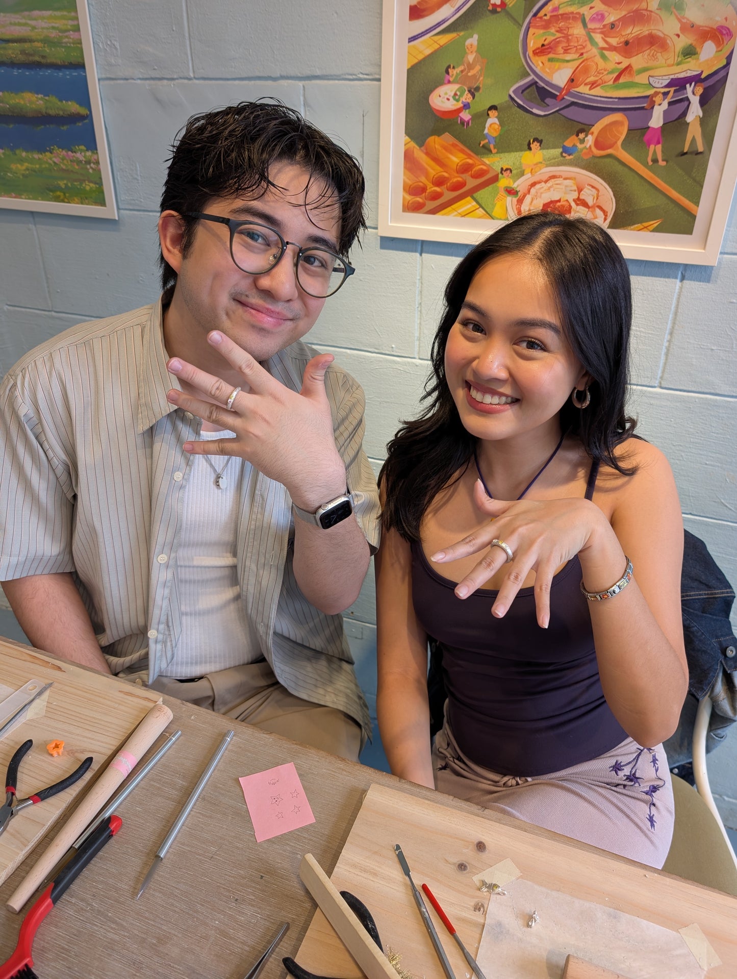 Private Couple Ring & Pendant Making Workshop
