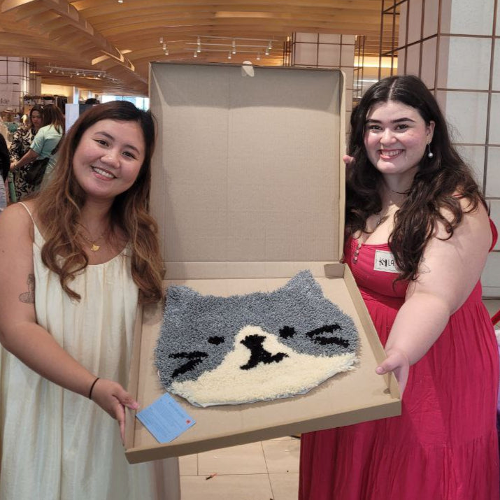 Pottery and Rug Tufting at Mitsukoshi BGC