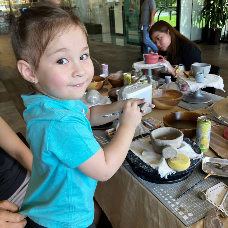 Pottery and Rug Tufting in Alabang West Parade