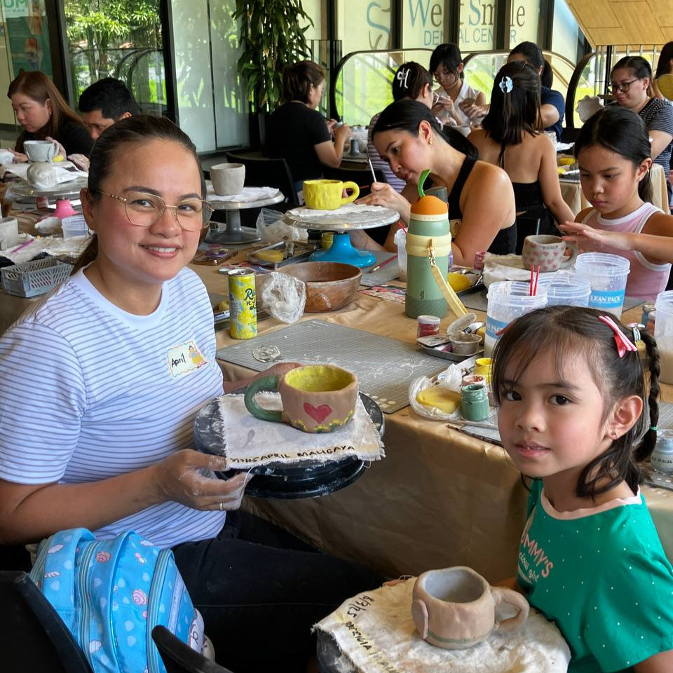 Pottery and Rug Tufting in Alabang West Parade