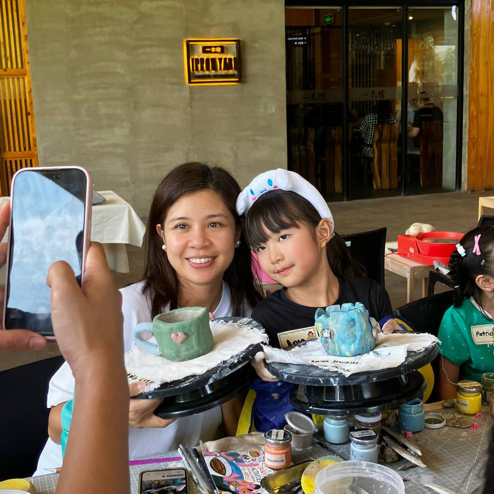 Pottery and Rug Tufting in Alabang West Parade