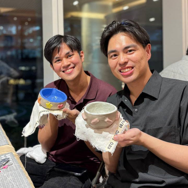 Pottery and Rug Tufting at Mitsukoshi BGC