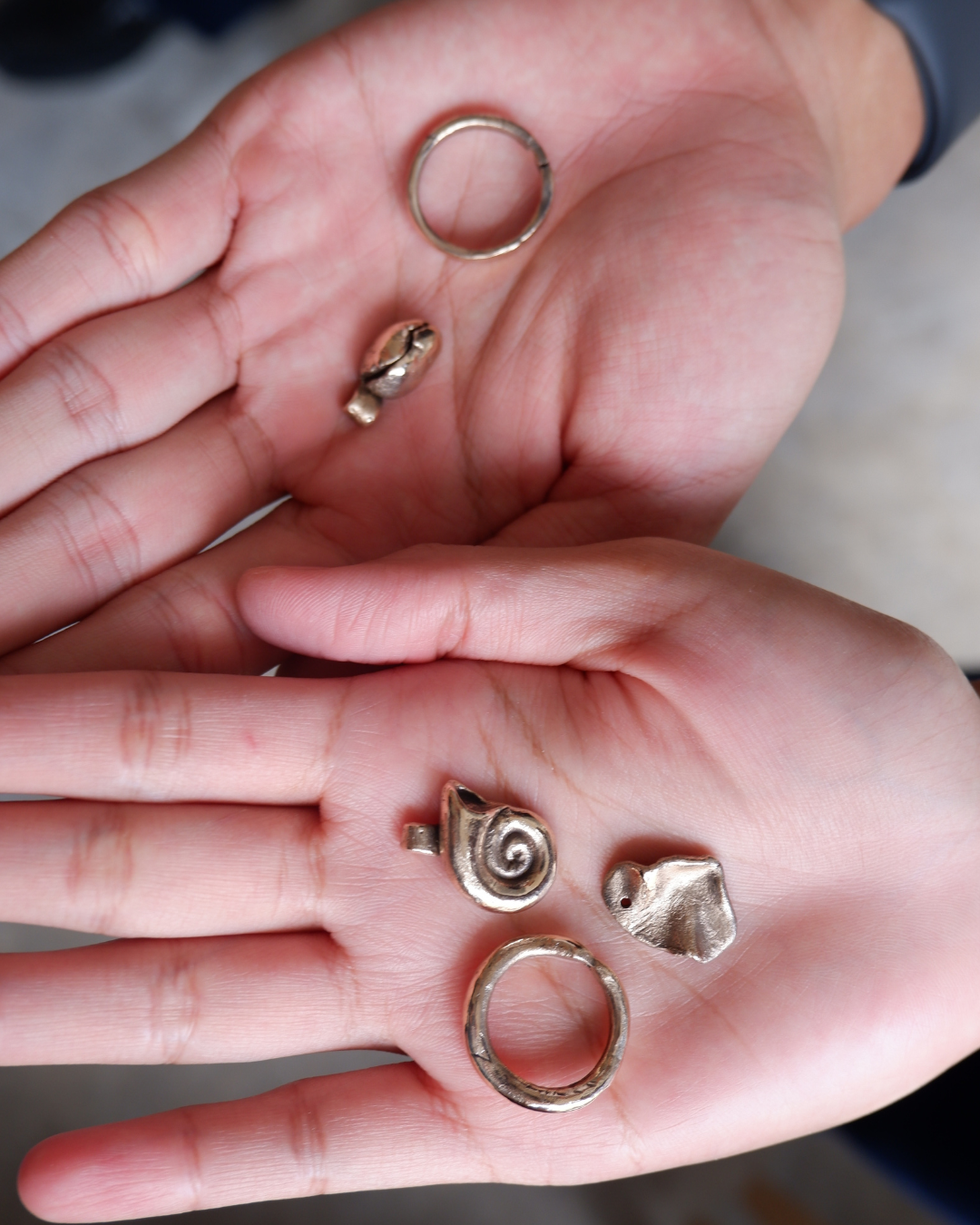 Bronze Gold Clay Jewelry Workshop