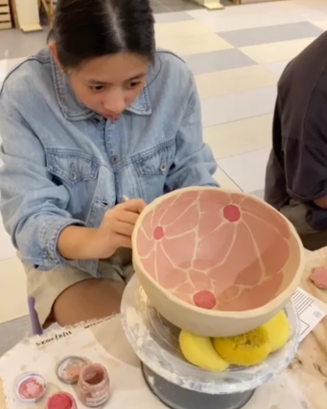 Free Form Pottery + Paint Workshop