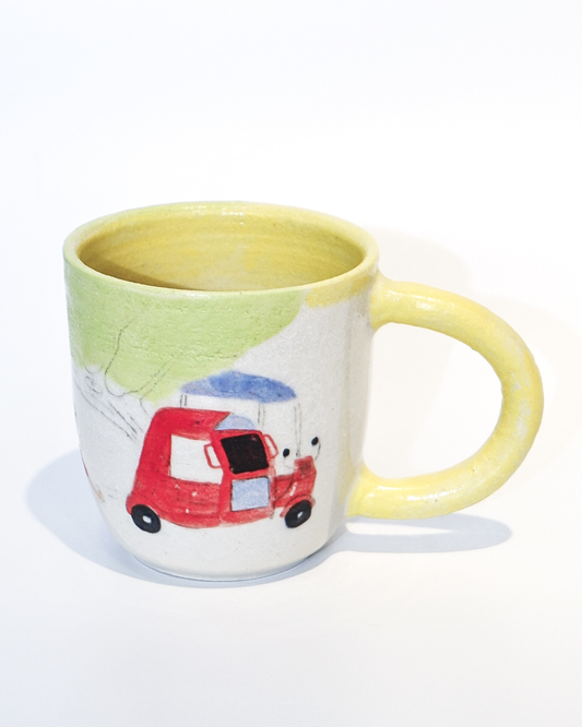 Commute Mug (030) + 20x30cm Art Print