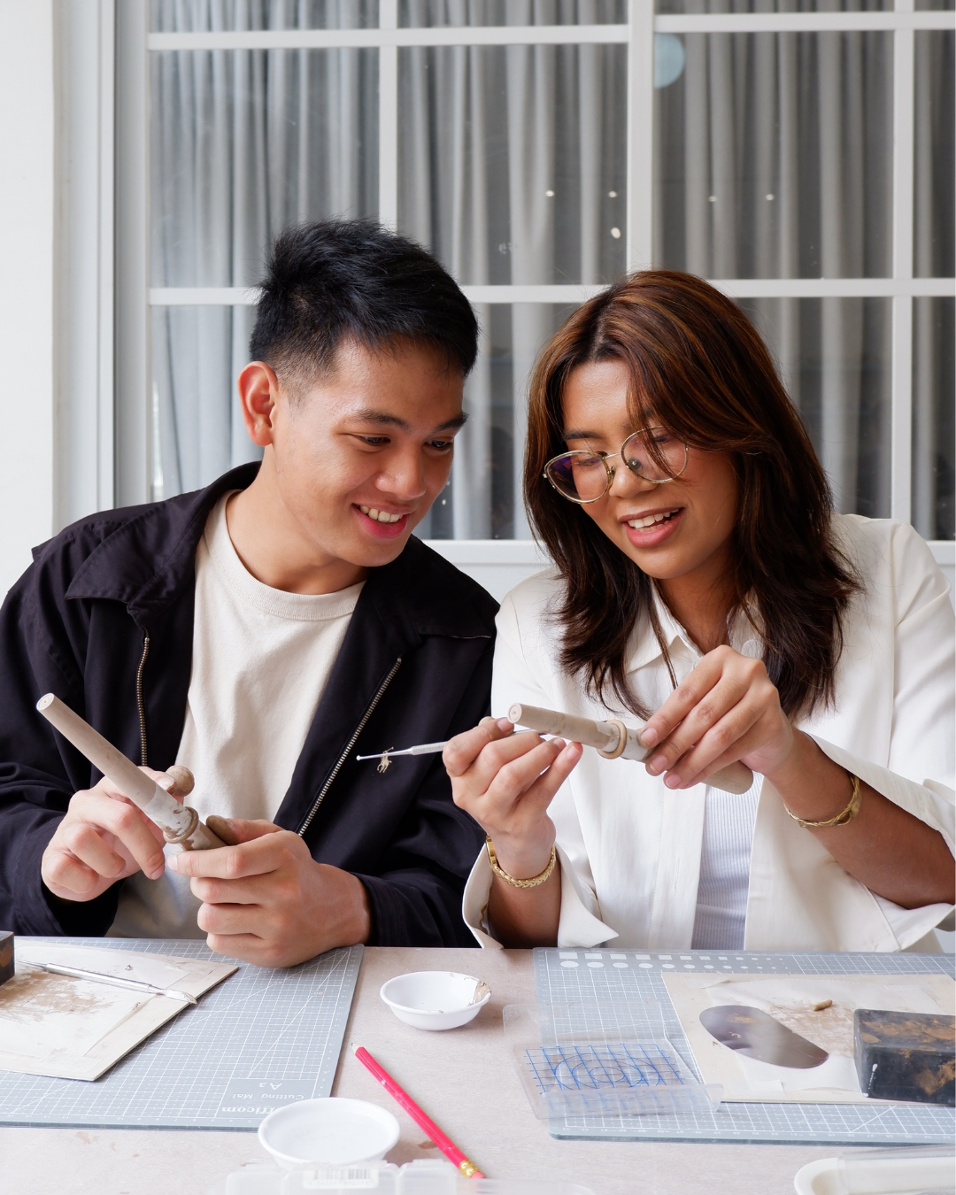 Bronze Gold Clay Jewelry Workshop