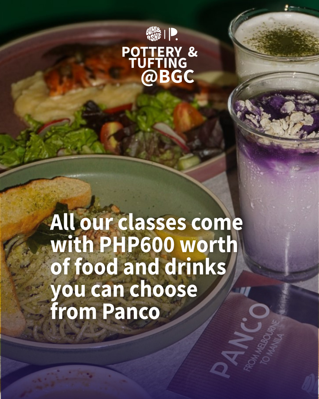 Pottery & Rug Tufting at Panco Cafe, BGC