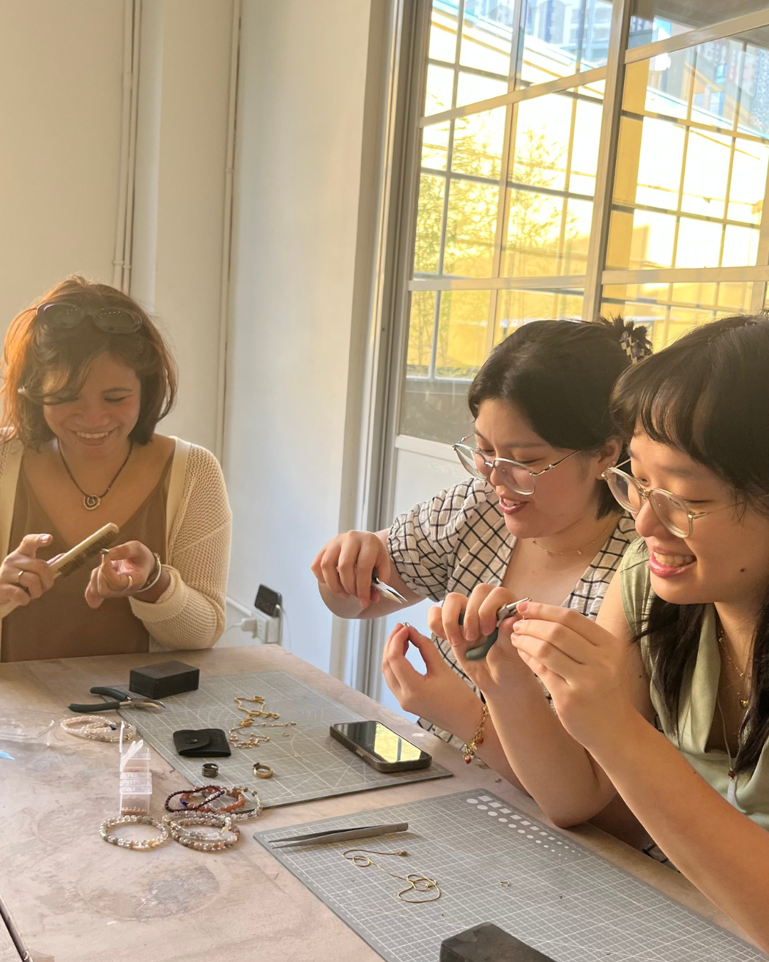 Bronze Gold Clay Jewelry Workshop