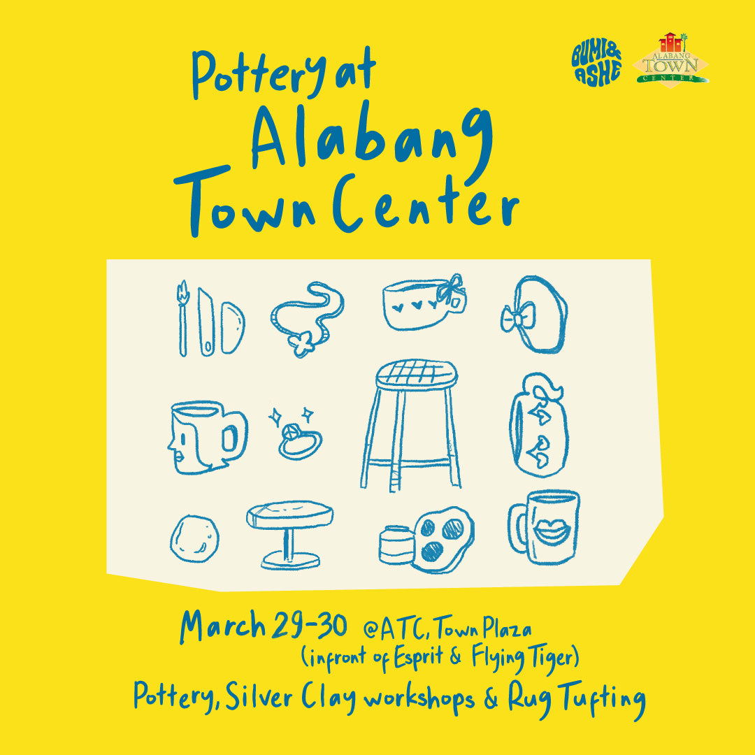 Pottery, Rug Making, and Jewelry Making at Alabang Town Center, Town Plaza