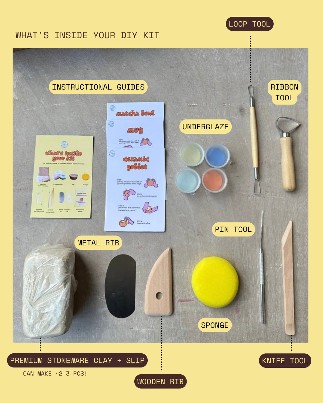 DIY Pottery Kit