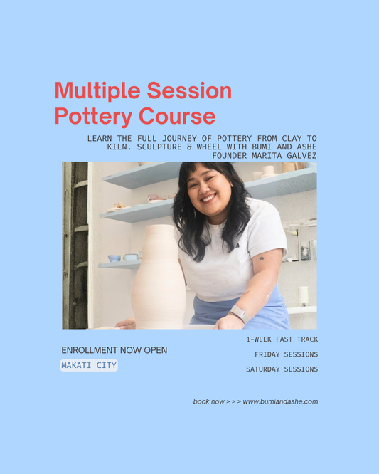 Multiple Session Pottery Course with Marita