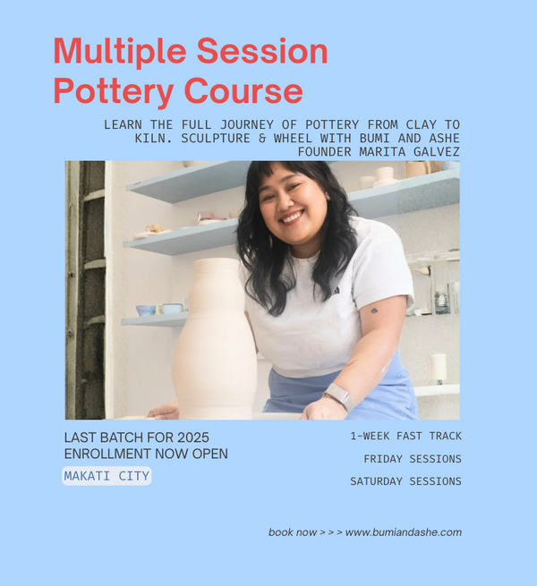 Multiple Session Pottery Course with Marita