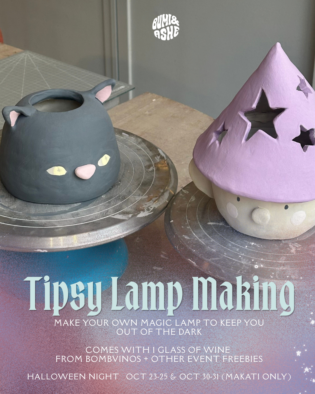 Tipsy Lamp Making