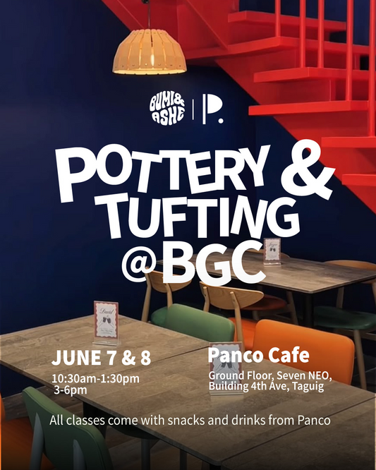 Pottery & Rug Tufting at Panco Cafe, BGC