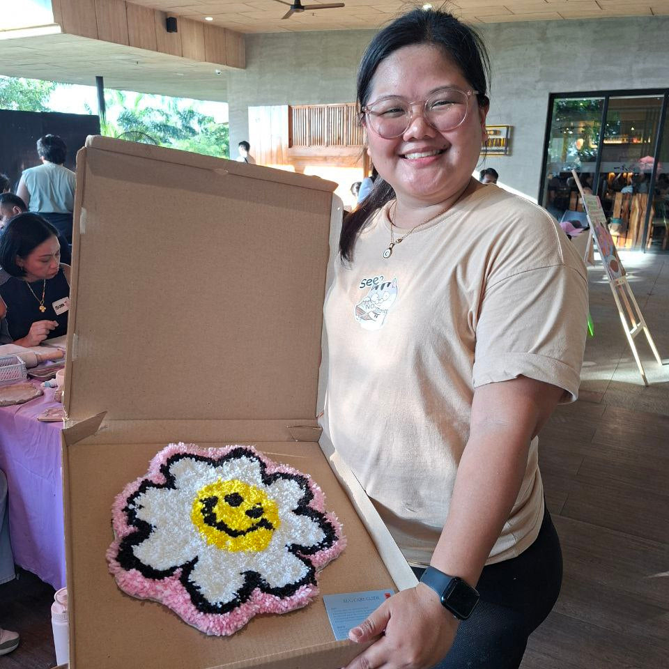 Pottery and Rug Tufting in Alabang West Parade