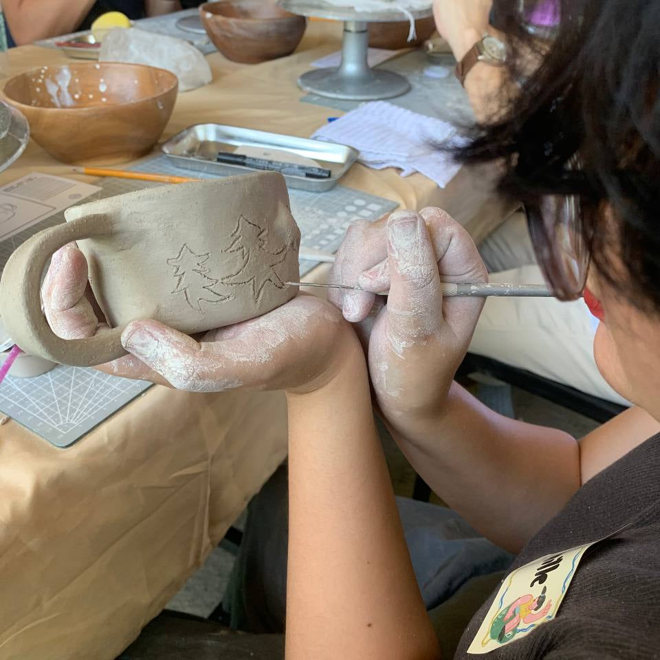 Pottery and Rug Tufting in Alabang West Parade